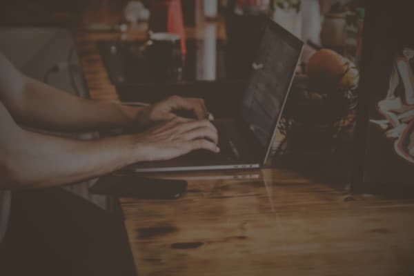 Hero billed for min Webudvikler Portfolio lavede i React